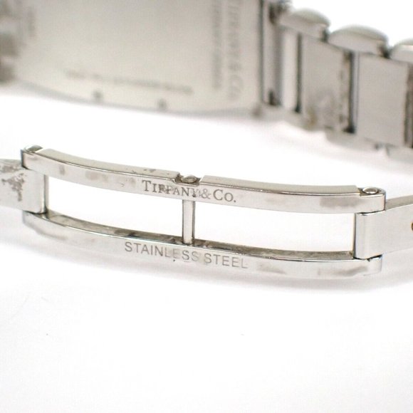 Tiffany & Co. Gemea Wrist Watch Z6401.10.10A20A00A Roman Numeral SS 10RH817 - Picture 14 of 16